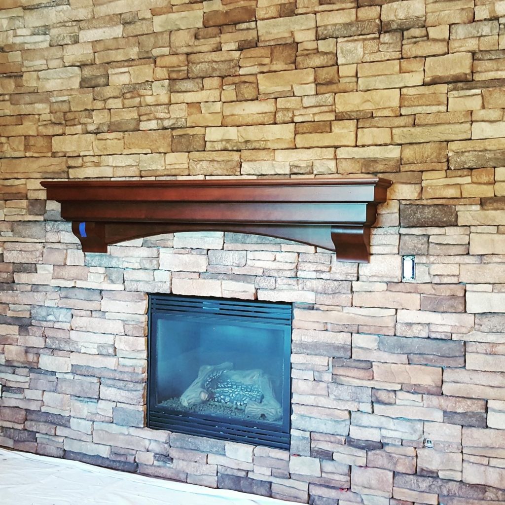 eldorado stone fireplace